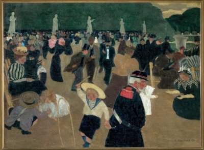 Giardino del Lussemburgo da Felix Edouard Vallotton