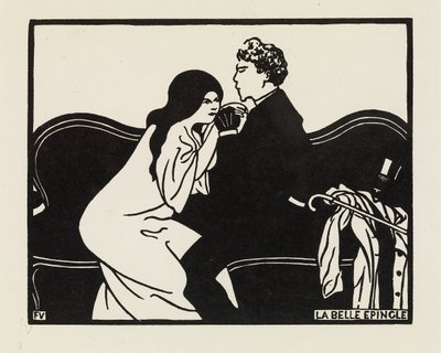 La bella spilla da Felix Edouard Vallotton