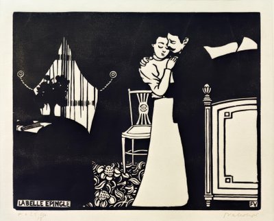 La bella spilla da Felix Edouard Vallotton