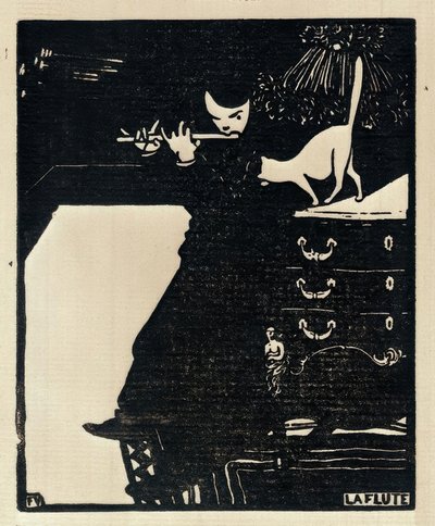 Il flauto da Felix Edouard Vallotton