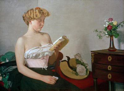La lettura da Felix Edouard Vallotton