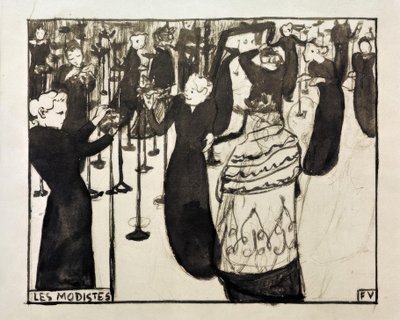 La modista da Felix Edouard Vallotton