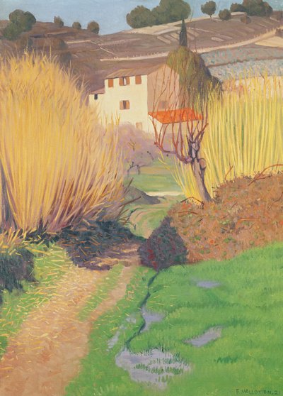 Paesaggio a Lagnes, 1921 da Felix Edouard Vallotton