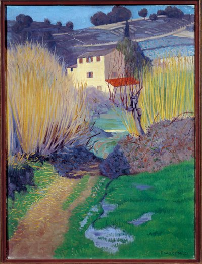 Paesaggio a Cagnes da Felix Edouard Vallotton