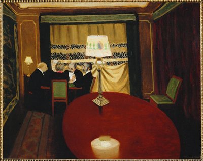 Le Poker da Felix Edouard Vallotton