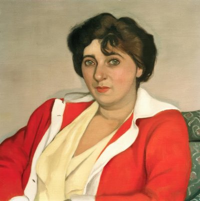 Il maglione rosso da Felix Edouard Vallotton