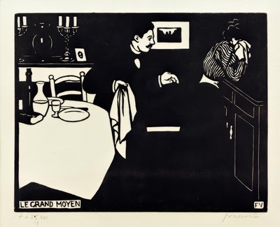 Il grande mezzo da Felix Edouard Vallotton