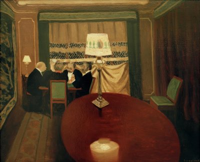 Il poker da Felix Edouard Vallotton
