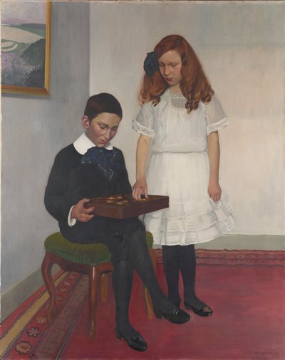 Les Enfants Hahnloser da Felix Edouard Vallotton