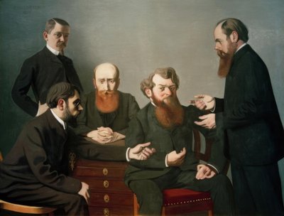 I cinque pittori da Felix Edouard Vallotton