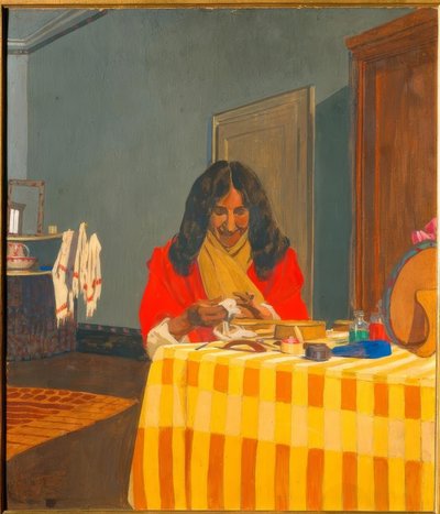 Madame Félix Vallotton da Felix Edouard Vallotton