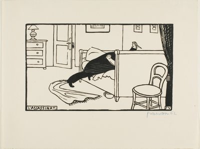 Assassino da Felix Edouard Vallotton