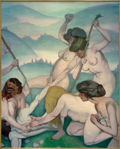 Orfeo smembrato da Felix Edouard Vallotton