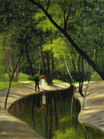 Paesaggio di Boulogne, 1919 da Felix Edouard Vallotton