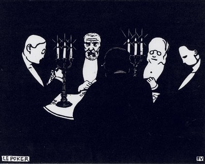 Poker da Felix Edouard Vallotton