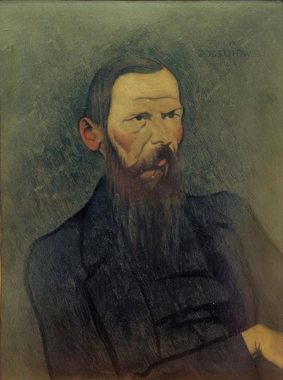 Ritratto decorativo di Dostoevskij da Felix Edouard Vallotton
