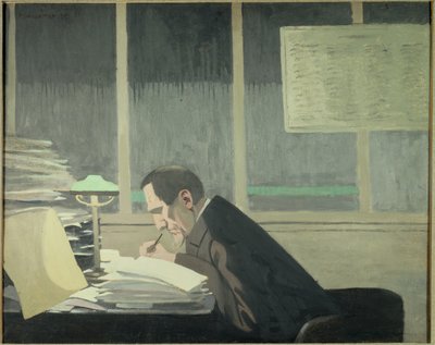 Ritratto di Felix Feneon (1861-1944), critico d