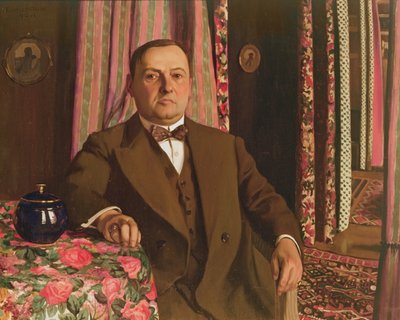 Ritratto di Georg E. Haasen, 1913 da Felix Edouard Vallotton