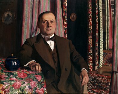 Ritratto di Georges Haasen, 1913 da Felix Edouard Vallotton