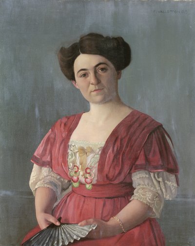 Ritratto di Mme Haasen da Felix Edouard Vallotton