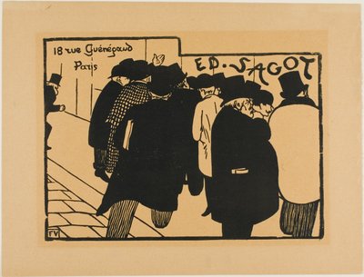 Amanti delle stampe da Felix Edouard Vallotton