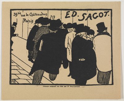 Amanti delle stampe da Felix Edouard Vallotton