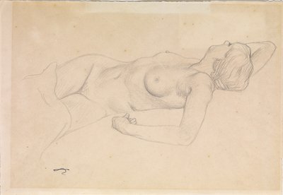 Nudo reclinato da Felix Edouard Vallotton