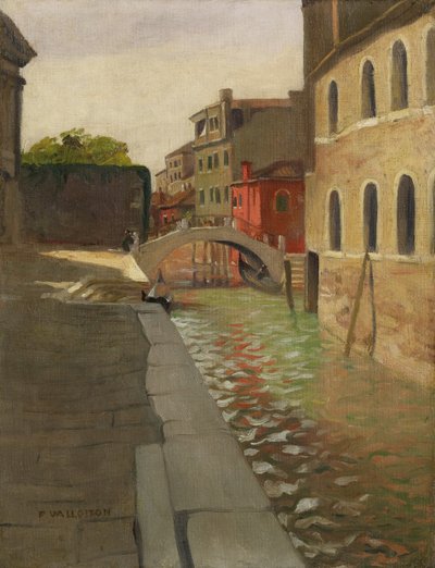 Rio della Salute, Venezia, c.1902 da Felix Edouard Vallotton