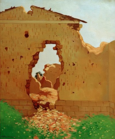 Rovine a Souain da Felix Edouard Vallotton