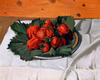 Natura morta con fragole da Felix Edouard Vallotton