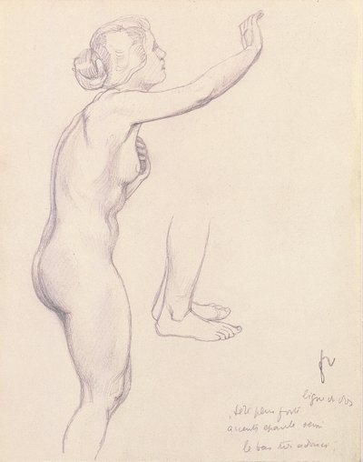 Studio per Perseo e Andromeda, 1918 da Felix Edouard Vallotton