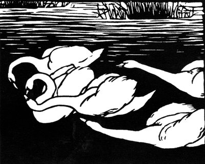 Cigni, 1892 da Felix Edouard Vallotton