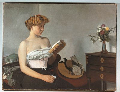 Svizzera, Berna, Femme Lisant (Donna che legge) da Felix Edouard Vallotton