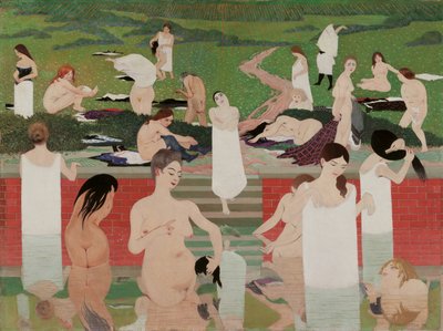 Il bagno: sera d