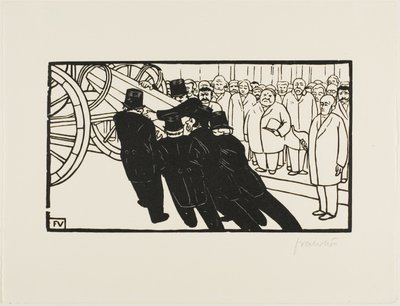 I portatori di bara da Felix Edouard Vallotton