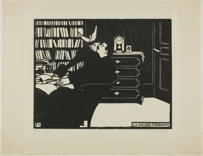 La ragione cogente, tavola quattro da Intimità da Felix Edouard Vallotton