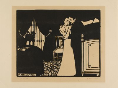 Lo spillo fine, tavola tre da Intimità da Felix Edouard Vallotton