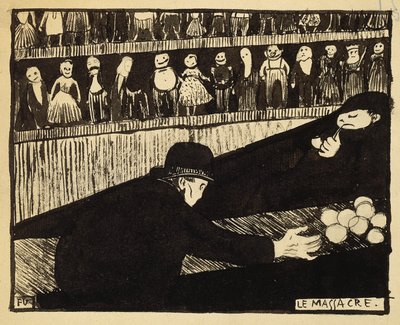 Il massacro da Felix Edouard Vallotton