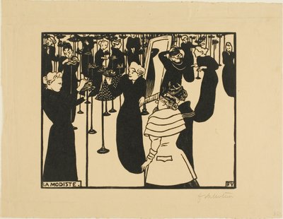 La modista da Felix Edouard Vallotton