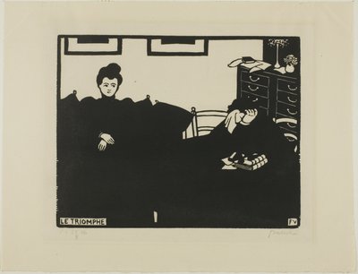 Il trionfo, tavola due da Intimità da Felix Edouard Vallotton
