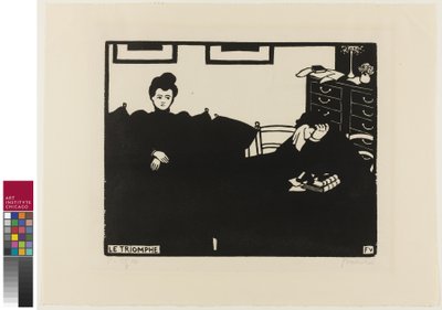 Il trionfo, tavola due da Intimacies da Felix Edouard Vallotton