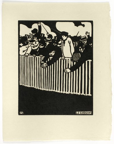 Il vincitore da Felix Edouard Vallotton