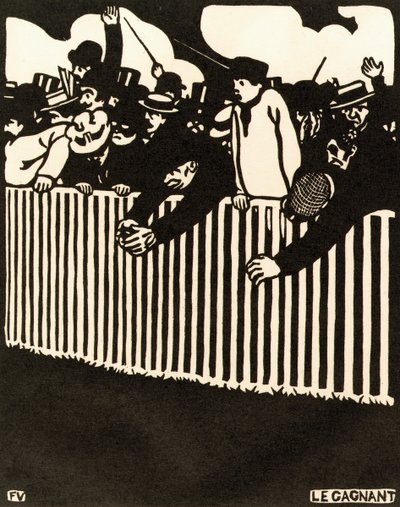 Il vincitore, 1898 da Felix Edouard Vallotton