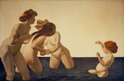 Tre donne e una bambina che giocano nell