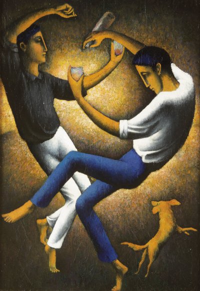 Les Deux Basques, c.1912 da Felix Elie Tobeen