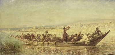 Rematori moreschi a Costantinopoli da Felix Francois Georges Philibert Ziem