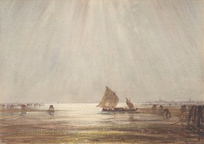 Barca da pesca veneziana da Felix Francois Georges Philibert Ziem