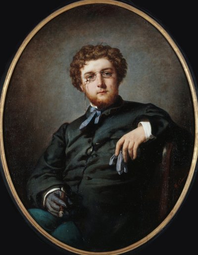 Ritratto del compositore Georges Bizet 1838-1875, ca 1865 da Felix Henri Giacomotti