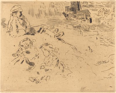 Schizzi di bambini da Felix Hilaire Buhot