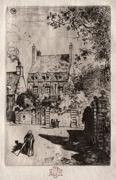 In provincia: La casa a Orléans da Felix Hilaire Buhot